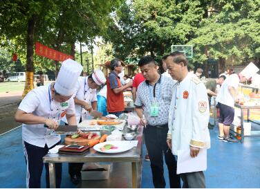 广西第五届农民工技能大赛中式烹调南宁复赛在我校举办